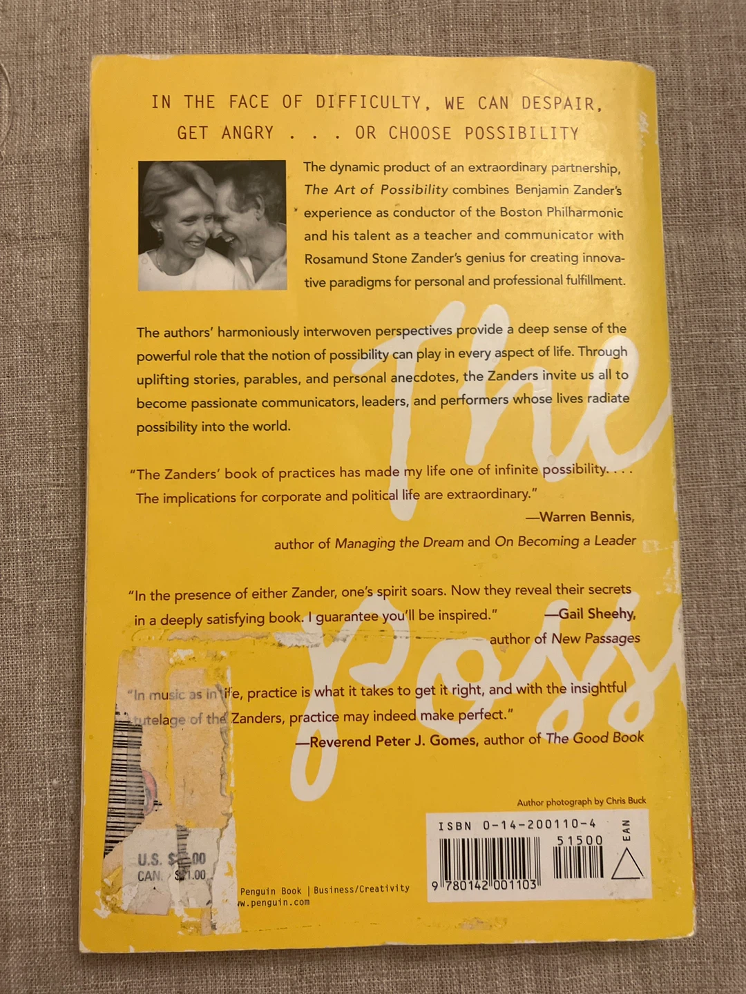 The Art of Possibility by Benjamin Zander - photo 3