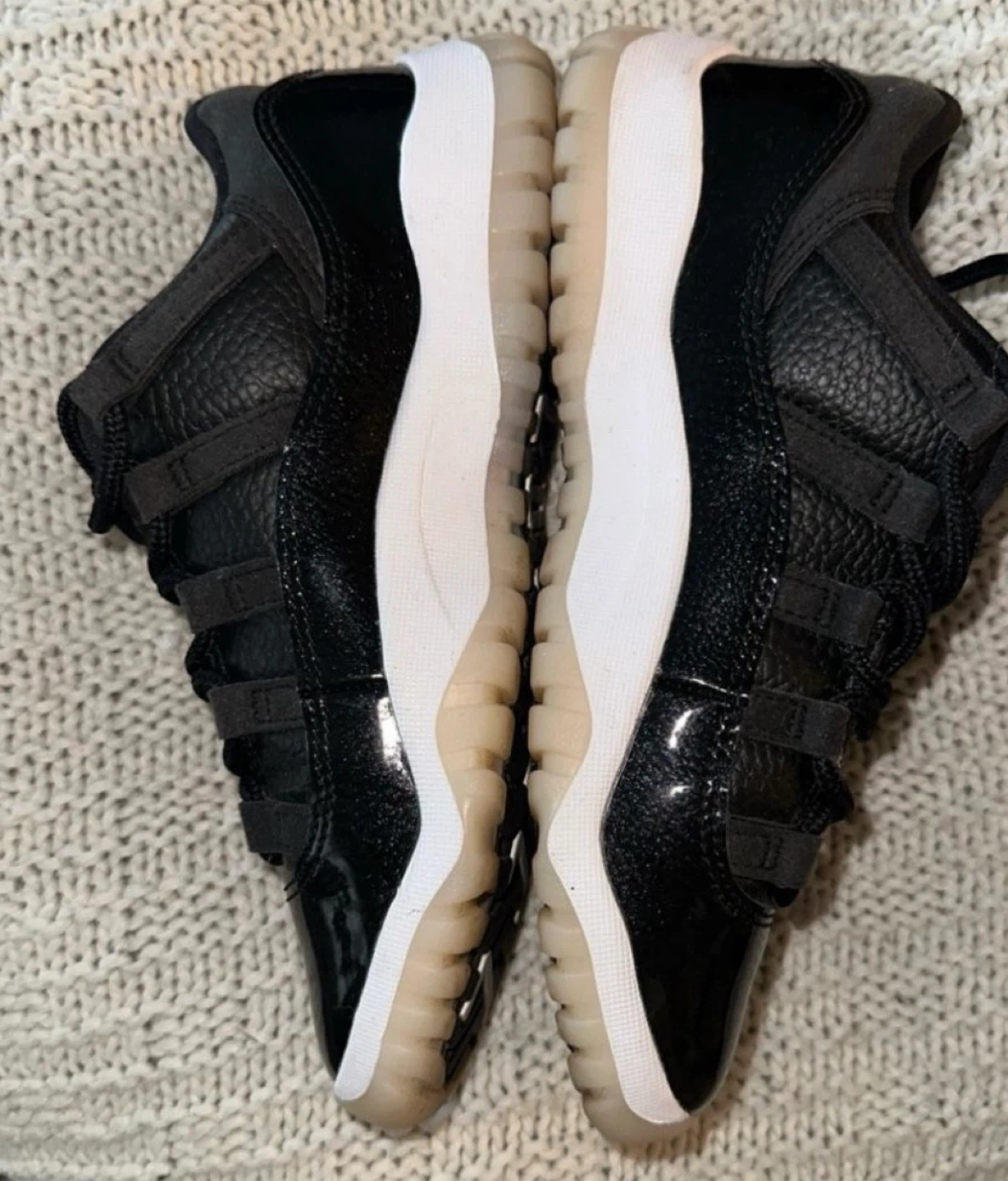 Air Jordan 11 Retro Little Flex (TD) Black/Red - photo 2