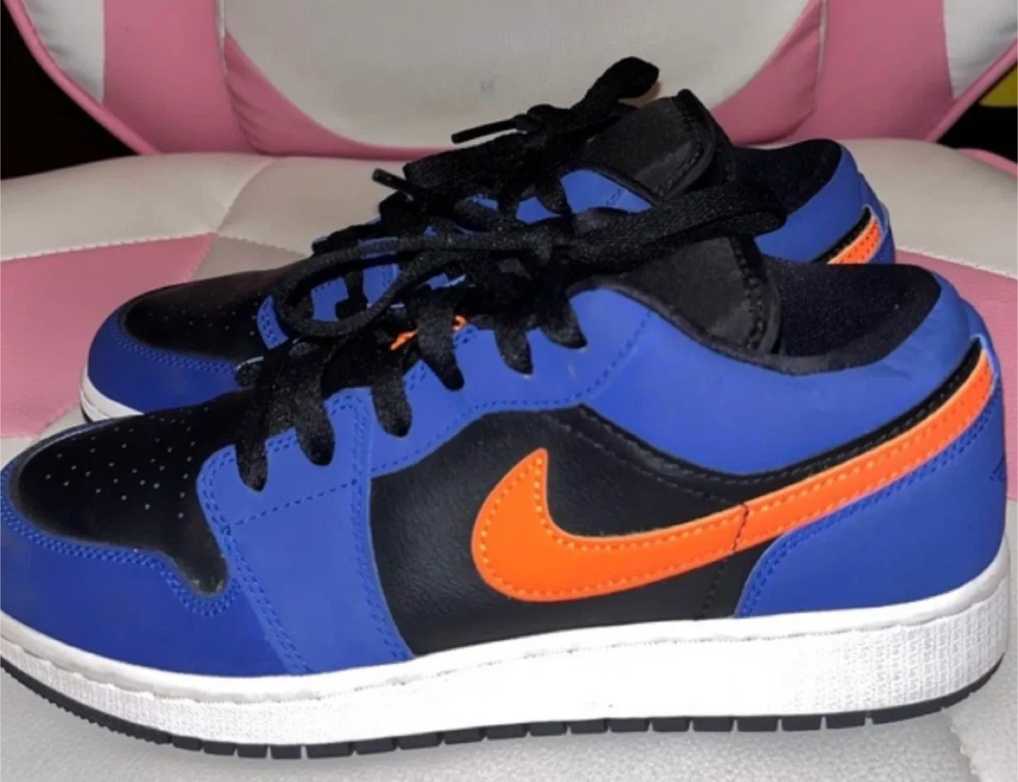 Air Jordan 1 Low Blue/Black/Orange