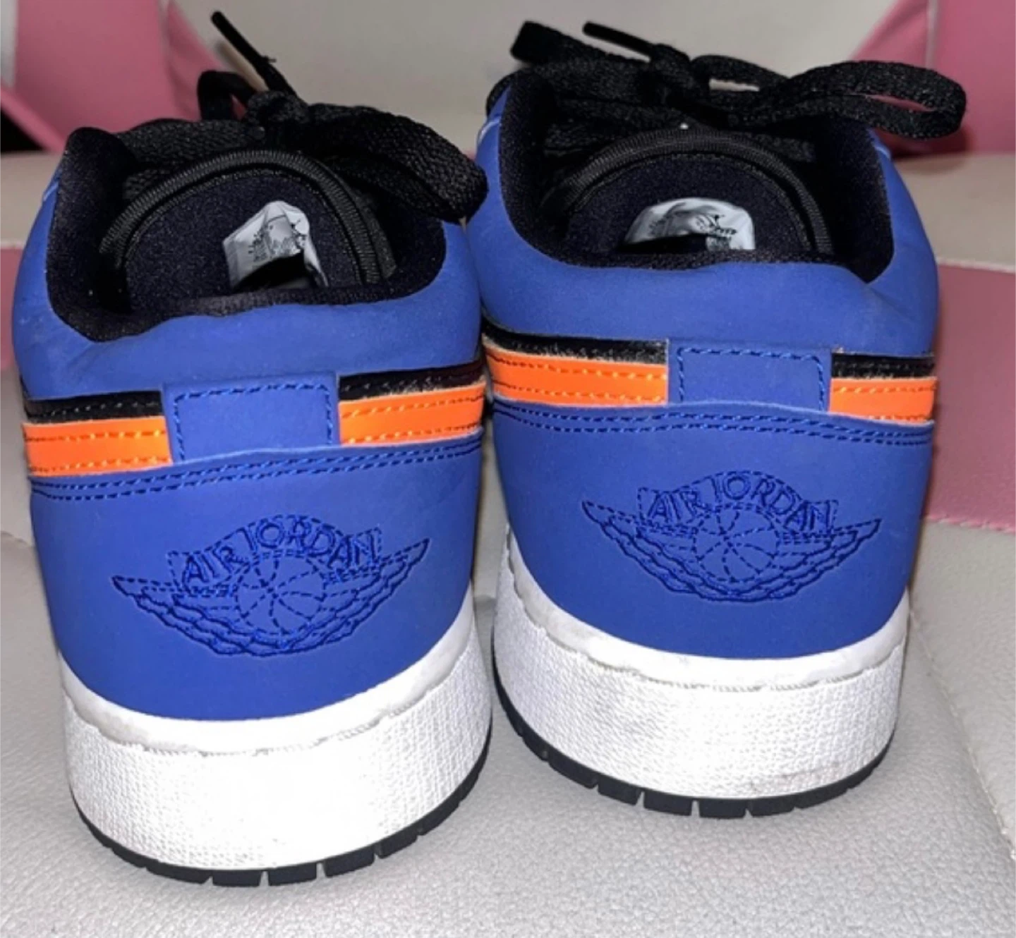Air Jordan 1 Low Blue/Black/Orange - photo 3
