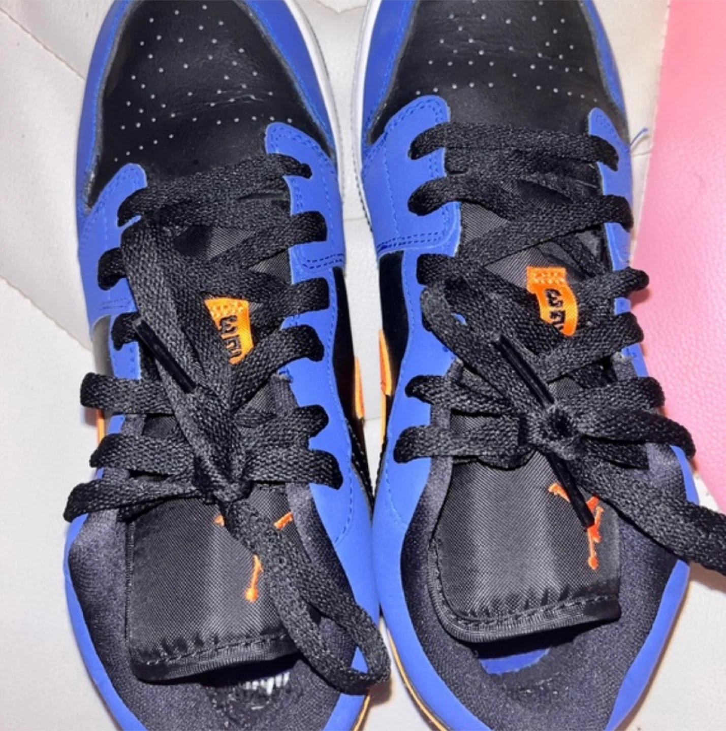 Air Jordan 1 Low Blue/Black/Orange - photo 4