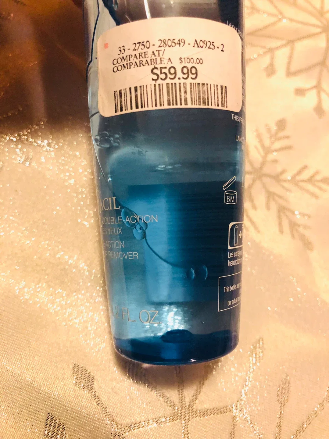 NEW Lancôme Eye Makeup Remover - 125ml #Cleanout image indicator(4)