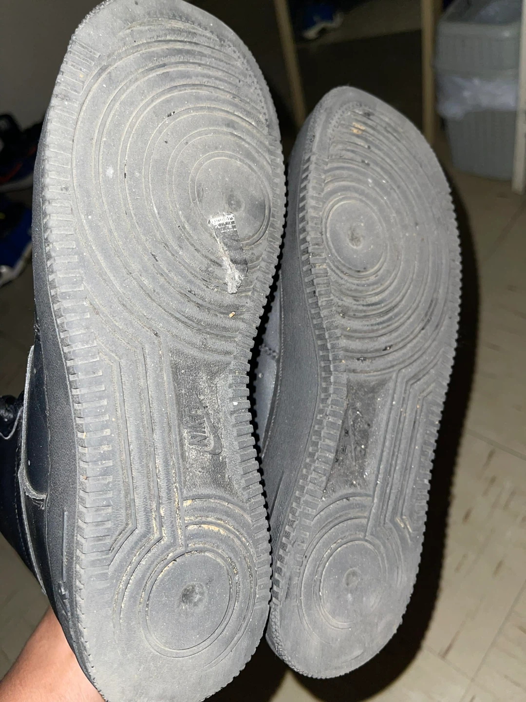 Nike Air Force 1 High '07 Black Sneakers - photo 5