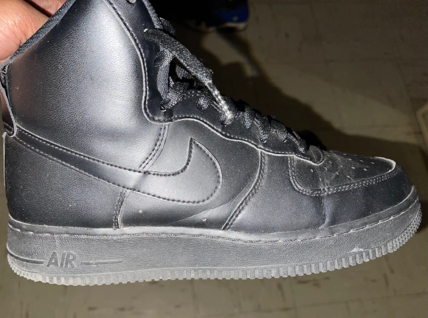 Nike Air Force 1 High '07 Black Sneakers - photo 4