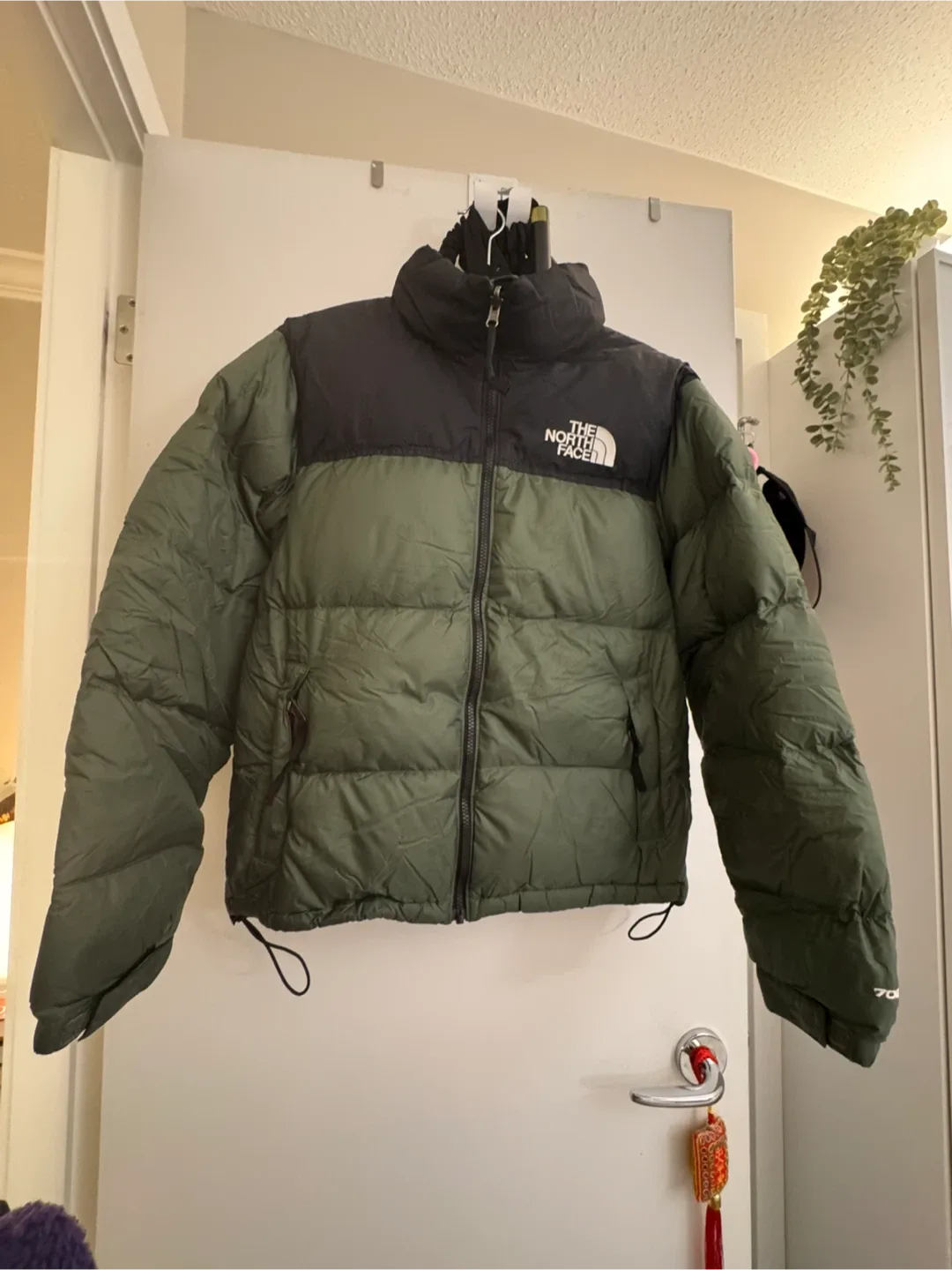 The North Face Puffer Jacket - Olive Green
