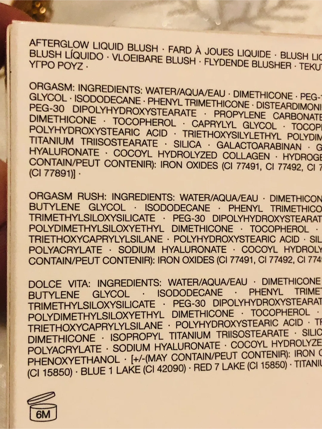 NEW NARS Mini Afterglow Liquid Blush 3 Pack Set  #Cleanout image indicator(4)