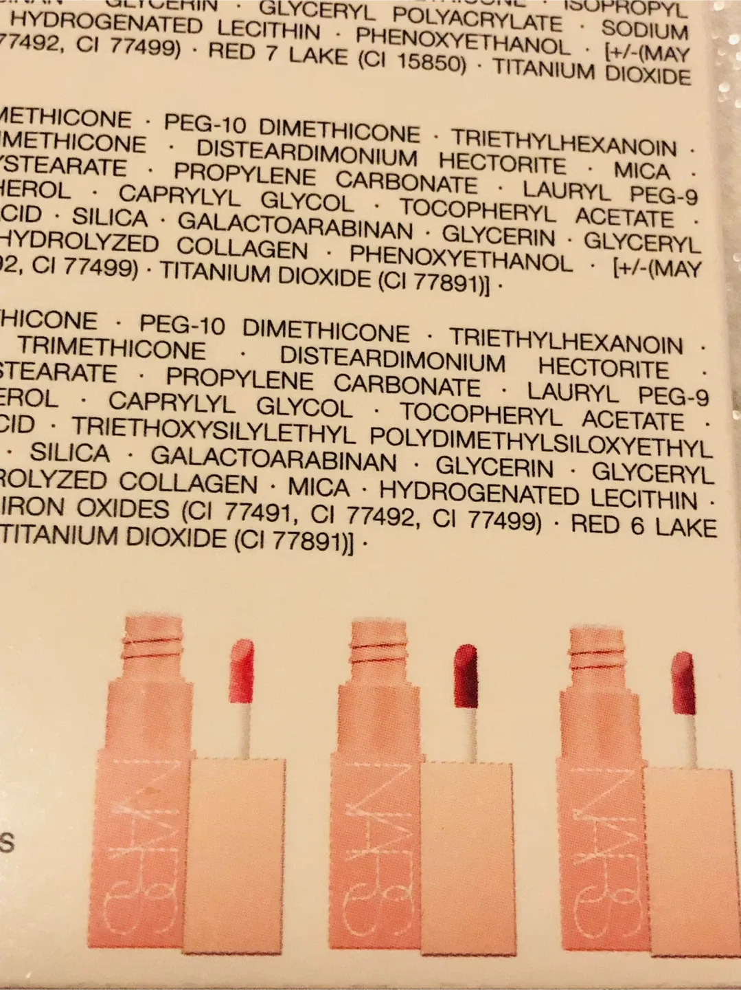 NEW NARS Mini Afterglow Liquid Blush 3 Pack Set  #Cleanout image indicator(2)