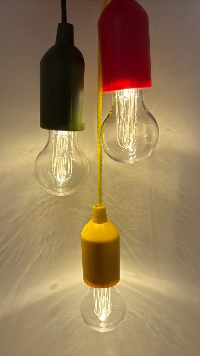 Child-safe, plastic light bulbs (BRAND NEW)