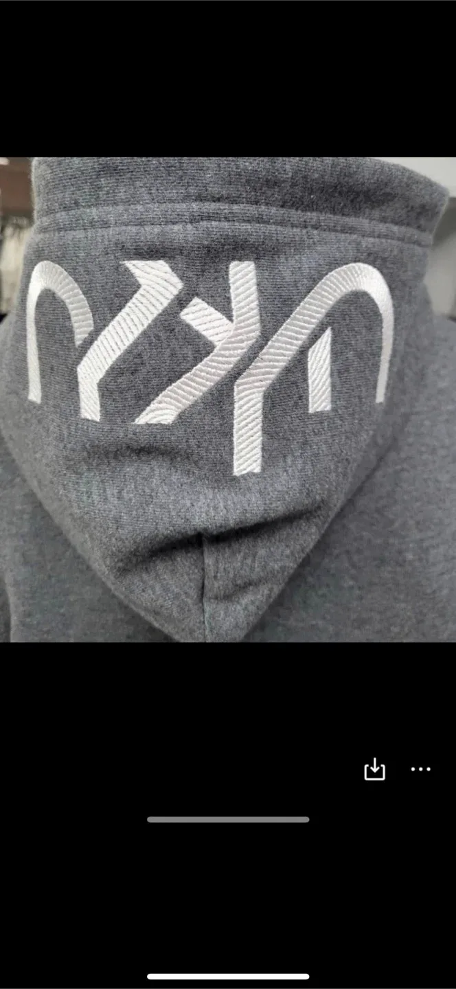 UKU Skeleton Hoodie - Gray image indicator(2)