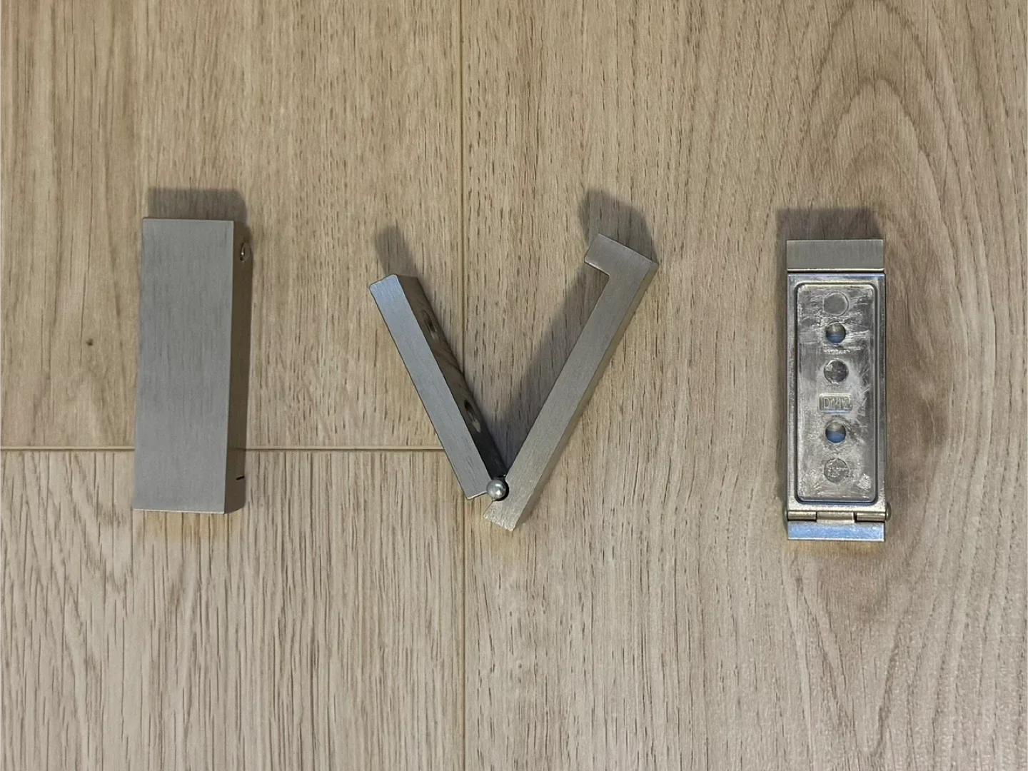 IKEA wall hooks - quantity of 3, metal, foldable image indicator(3)