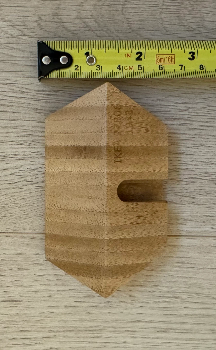 IKEA wall hook - BRAND NEW, wood, removeable - photo 2