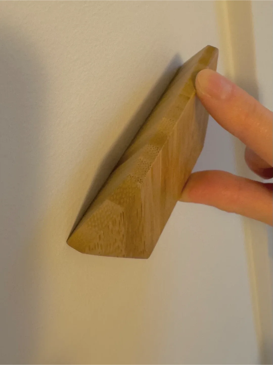 IKEA wall hook - BRAND NEW, wood, removeable image indicator(4)