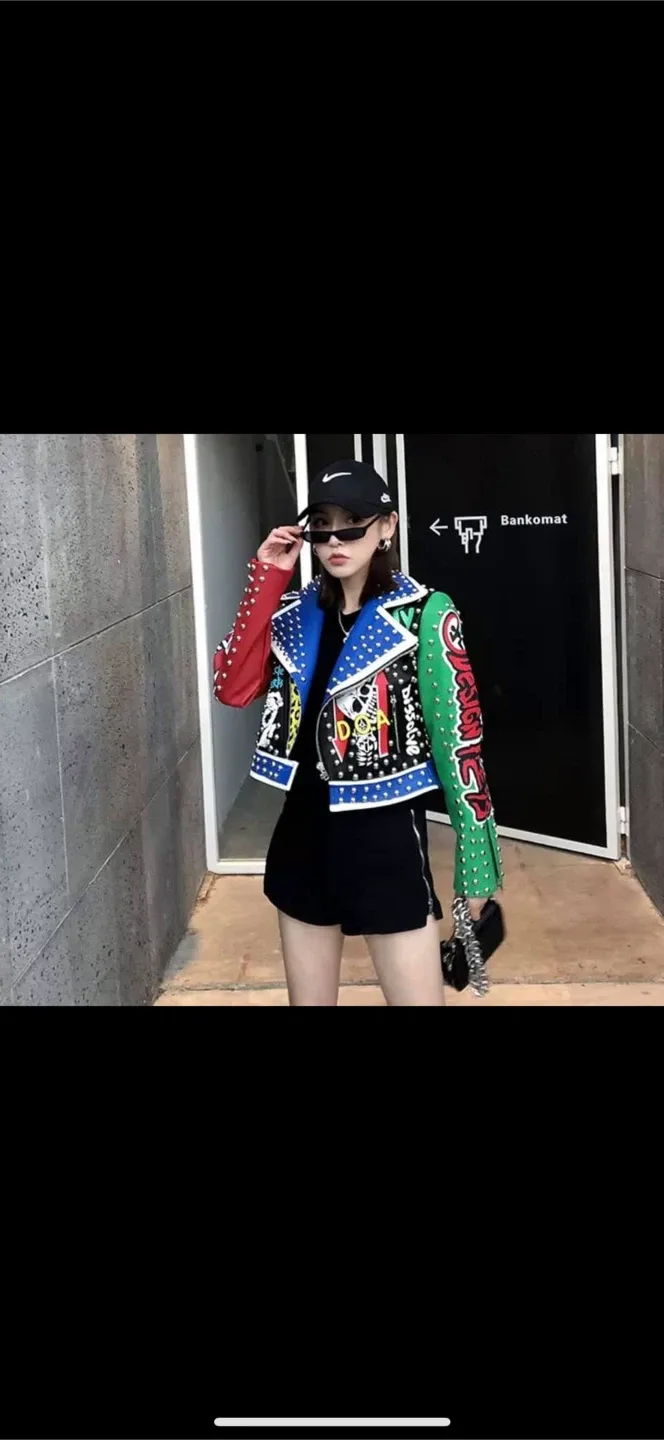 Studded Leather Jacket