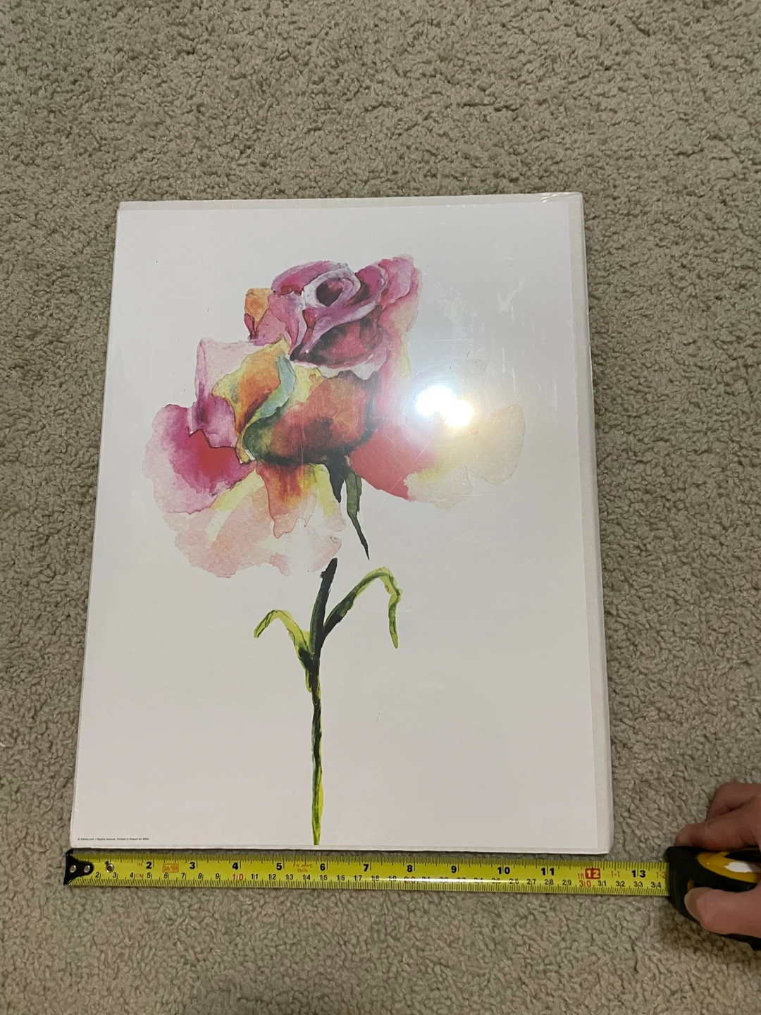 IKEA decoration - painting (flower) - photo 2