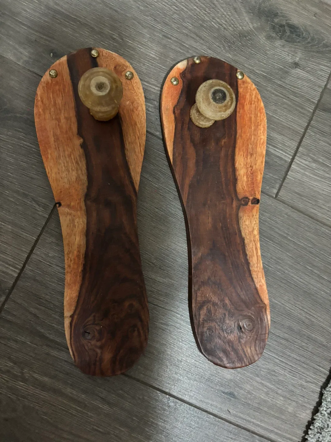 Wooden Paduka Sandals