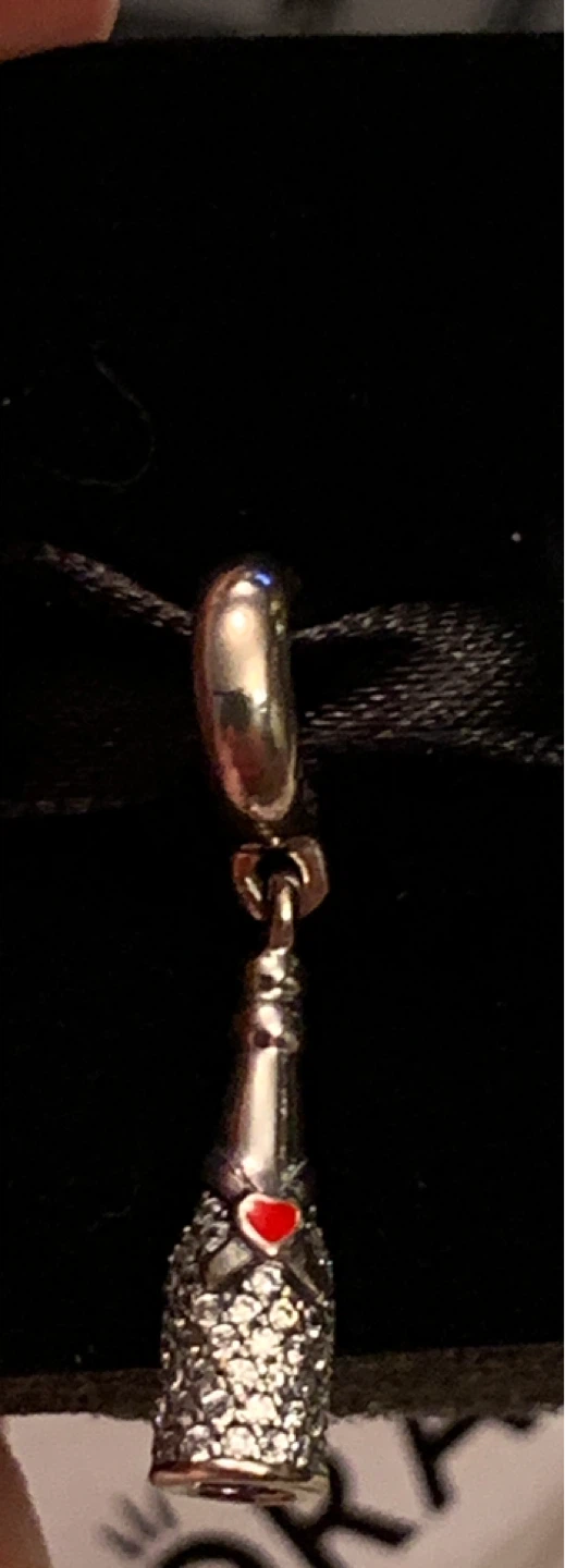 Pandora Sparkling Champagne Bottle Charm - photo 4