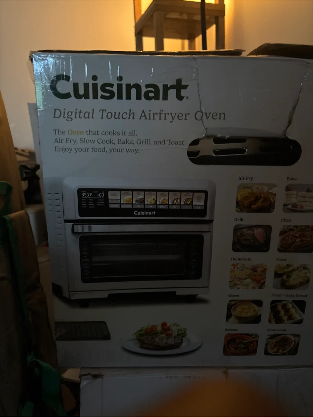 Digital Touch Airfryer Oven - Like New! image indicator(8)