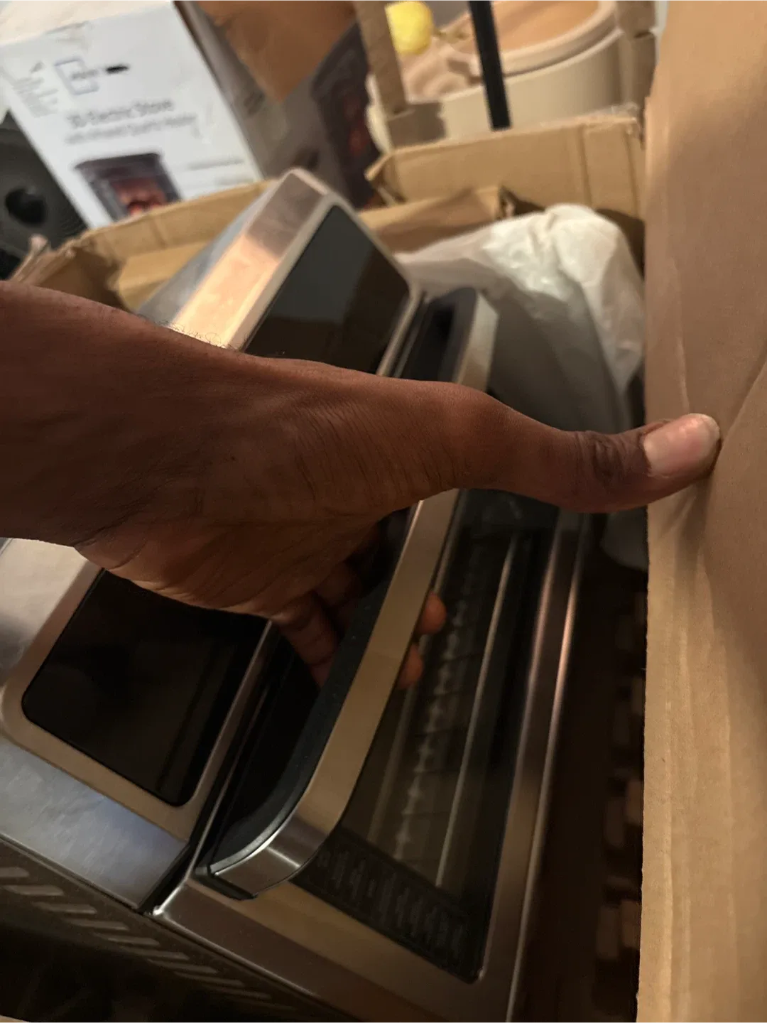 Digital Touch Airfryer Oven - Like New! image indicator(6)