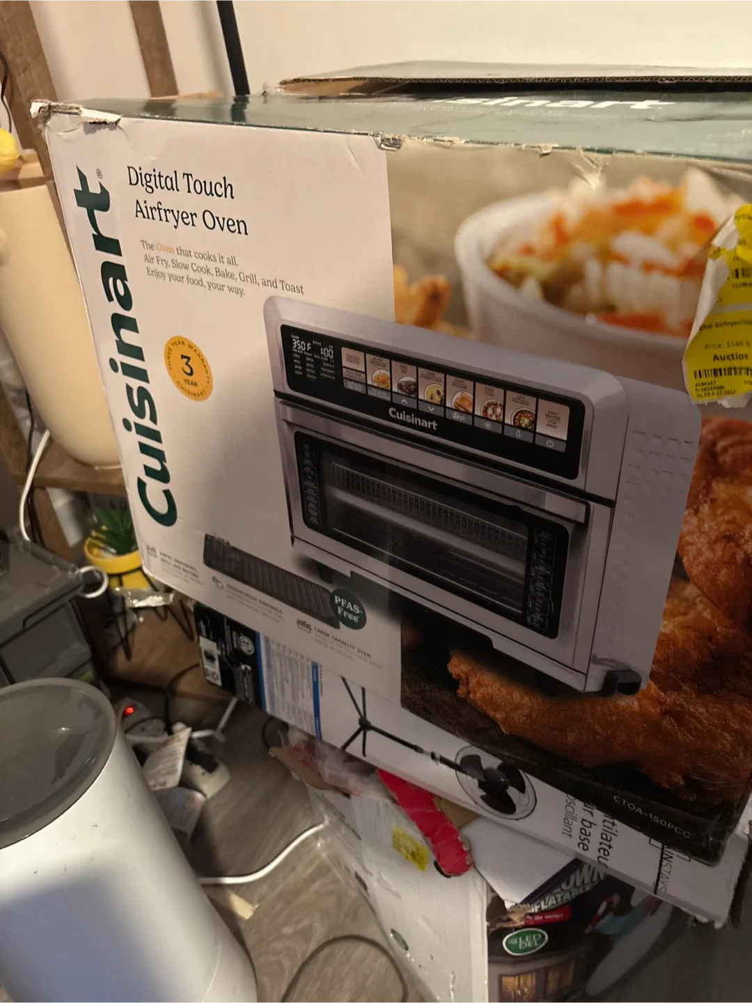 Digital Touch Airfryer Oven - Like New!