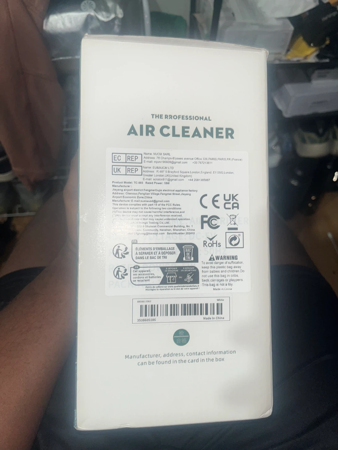 The Rrofessional Air Cleaner #Cleanout - photo 3