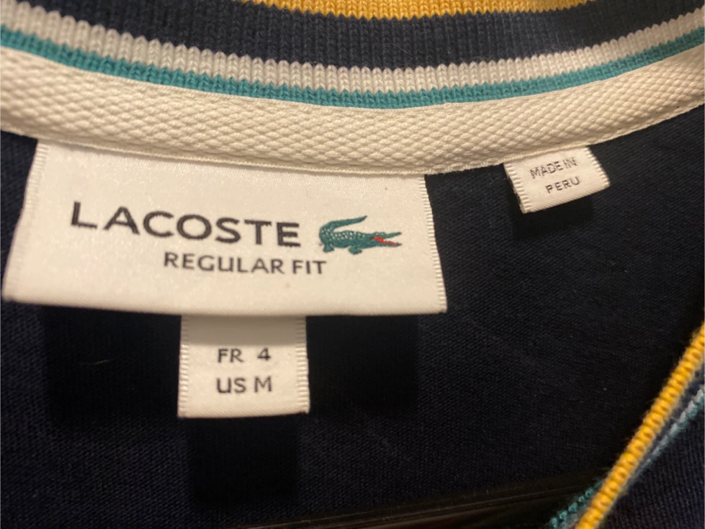 Lacoste Regular Fit T-Shirt - Size M