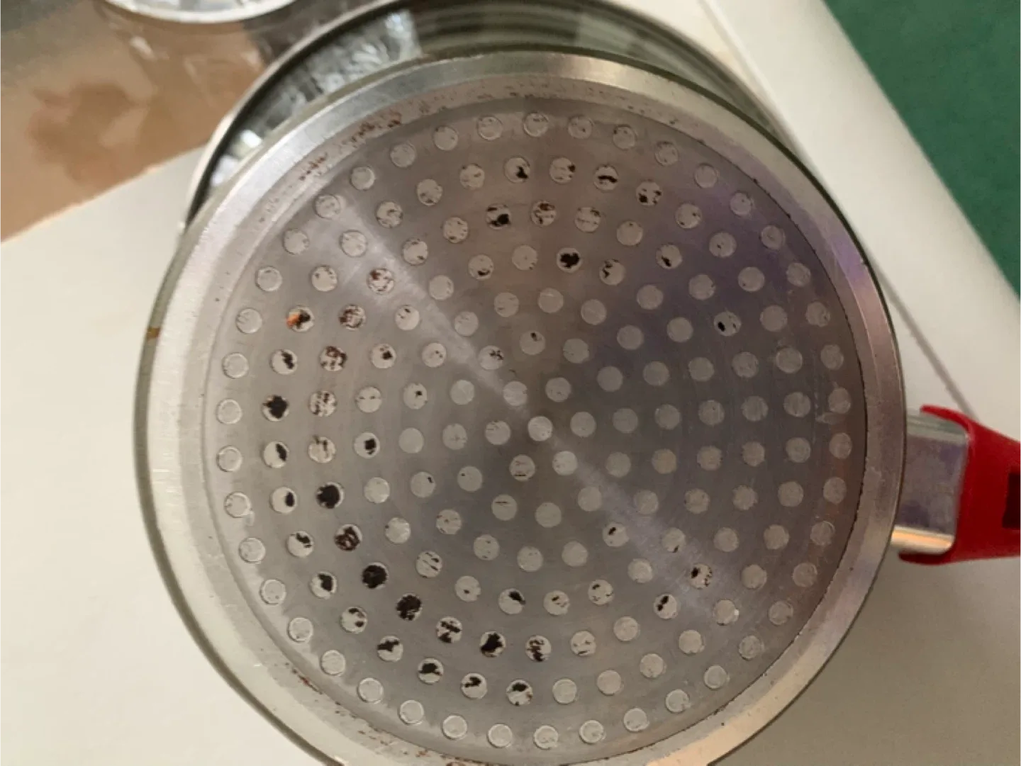 FlavorStone Red Pot & Colander Set "#Cleanout" image indicator(5)