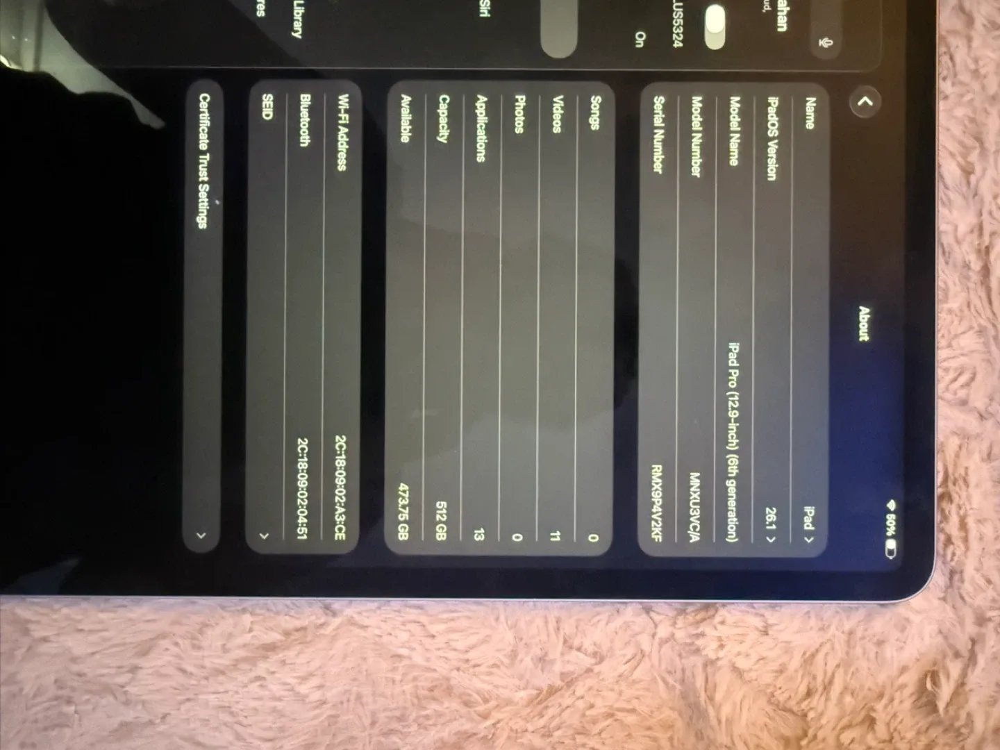 Apple iPad Pro 12.9-inch (6th Gen) 512GB image indicator(4)