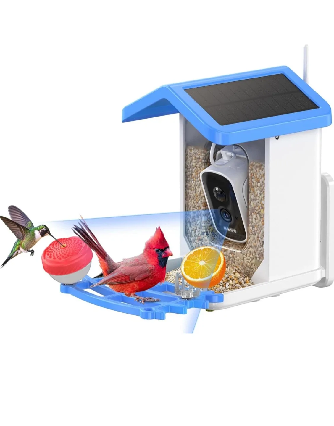 Treebirdy Smart Bird Feeder w/ Camera image indicator(2)