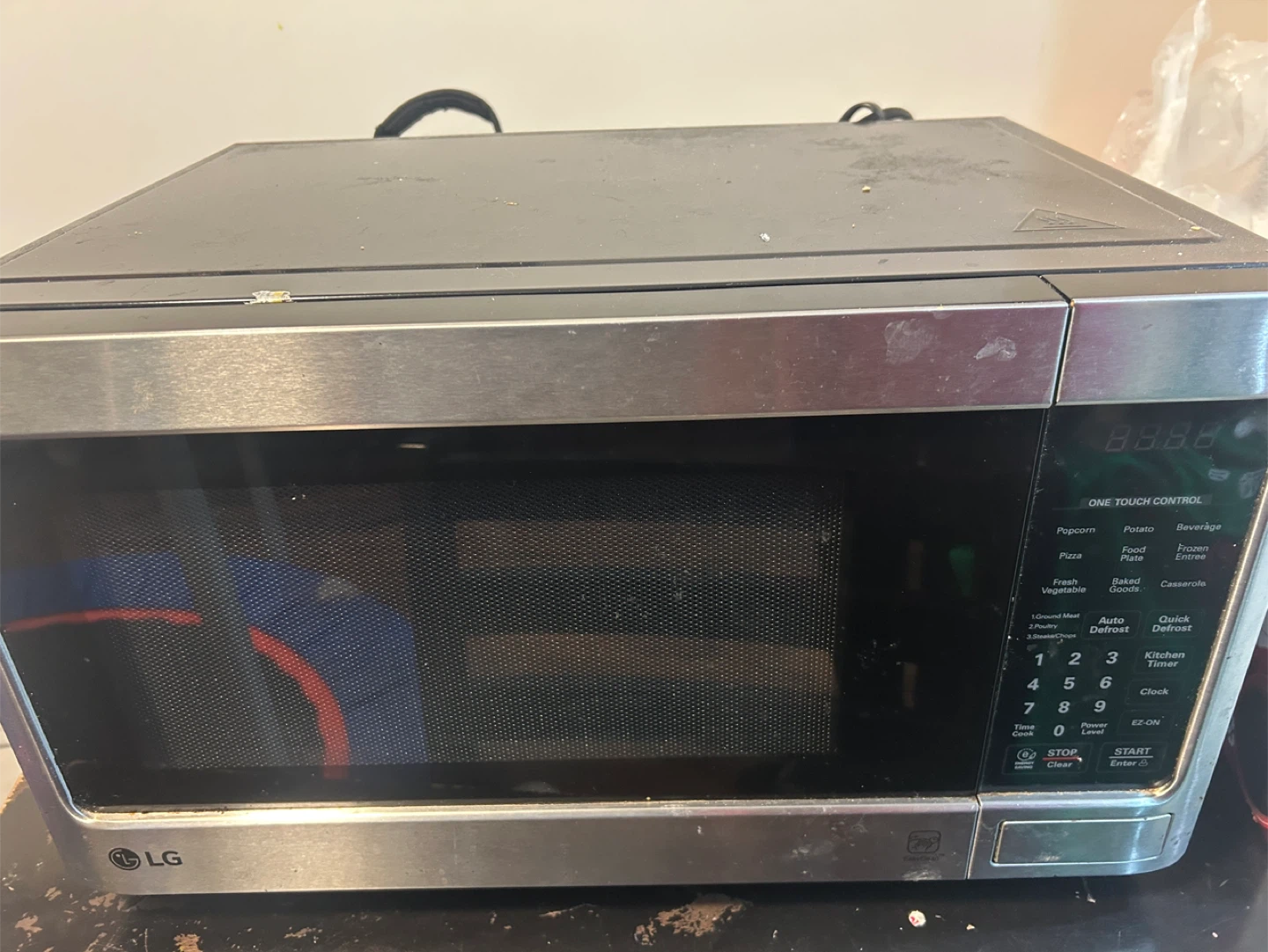 LG Microwave - One Touch Control