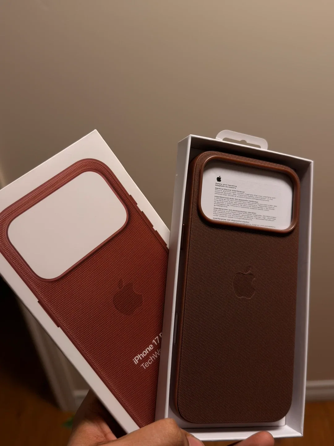 TechWoven iPhone 17 Pro Case - Terracotta