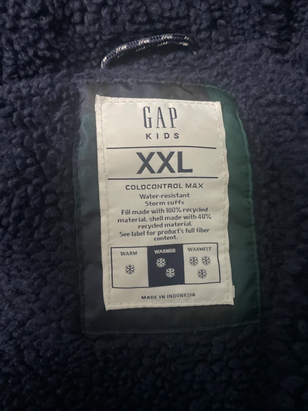 GAP Kids XXL ColdControl MAX Puffer Jacket - photo 2