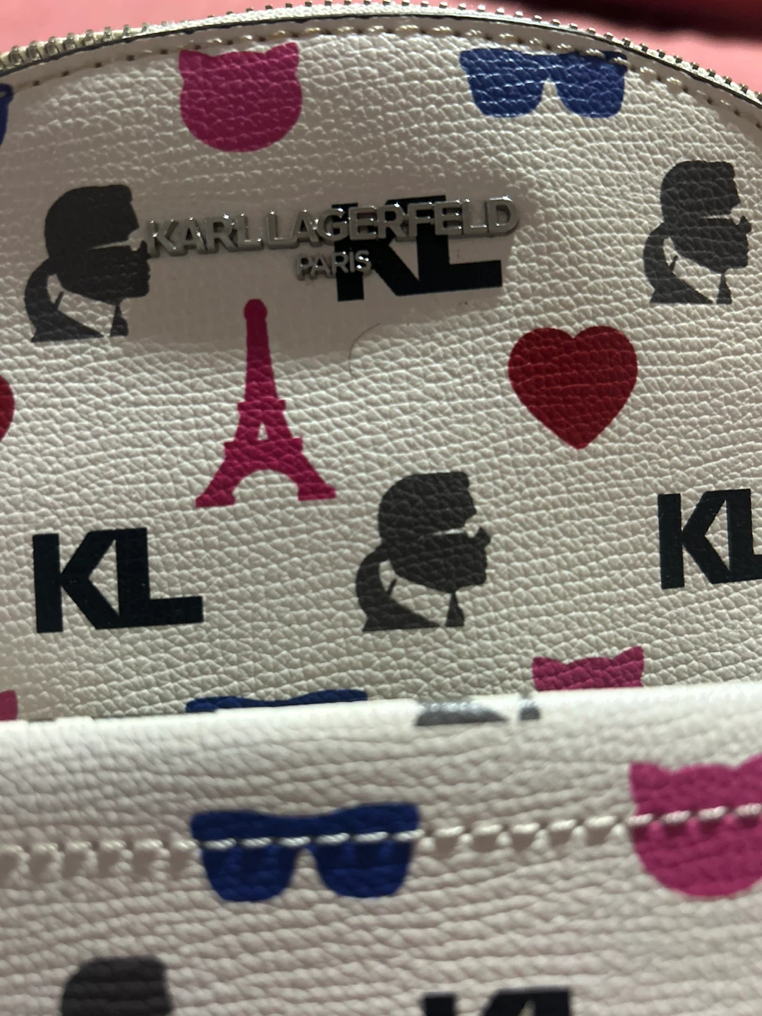 Karl Lagerfeld Paris White Backpack - photo 3
