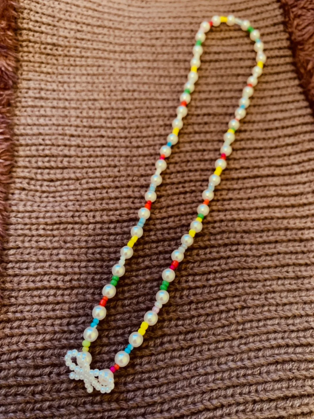 Handmade Beaded Necklace image indicator(10)