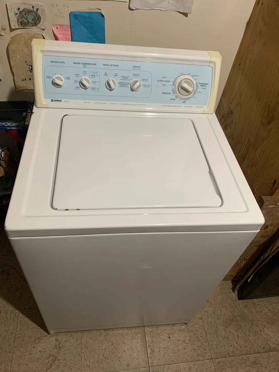 Kenmore 80 Series Top Load Washer