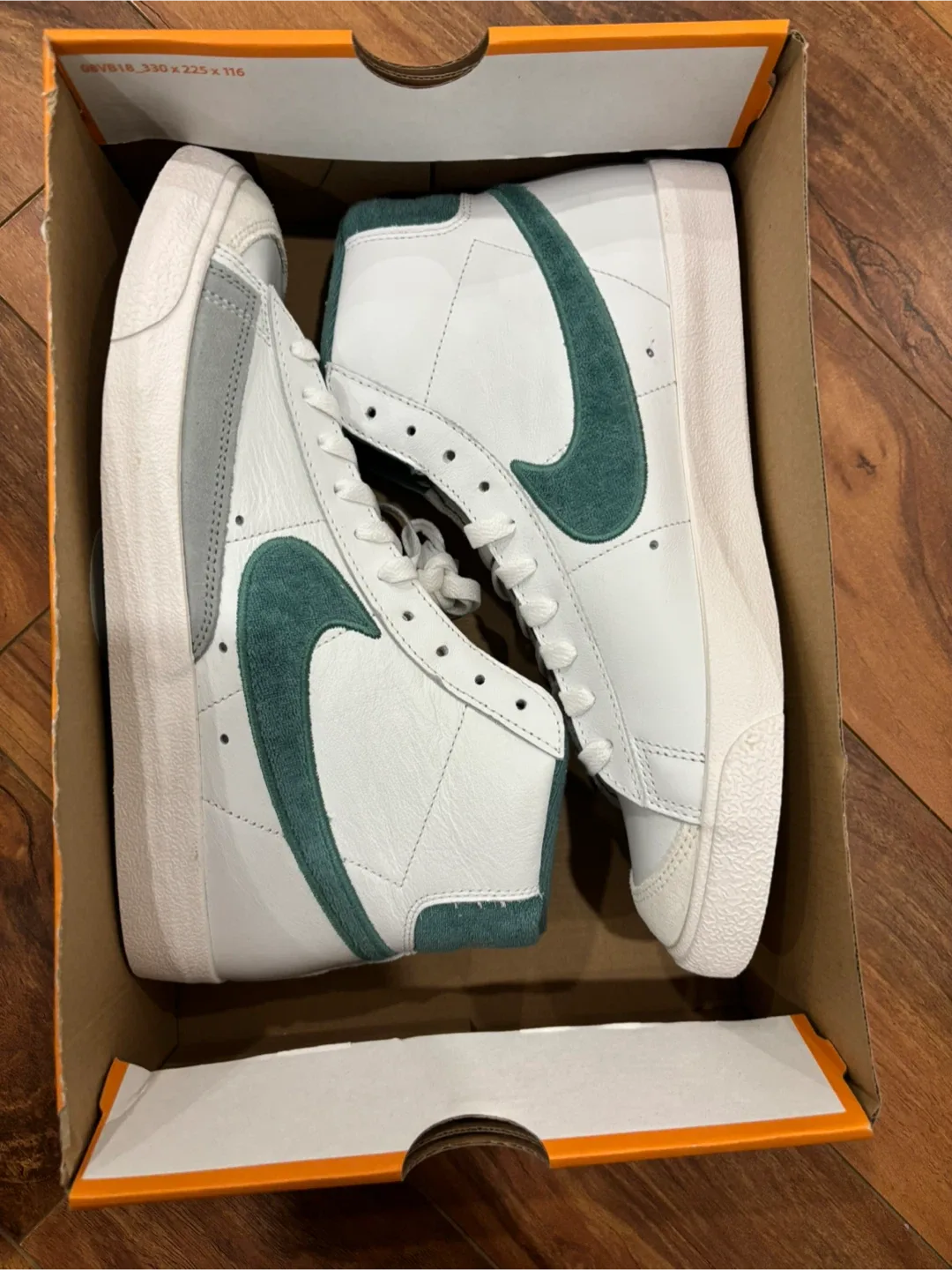 Blazer Mid '77 PRM White/Green Size 11.5