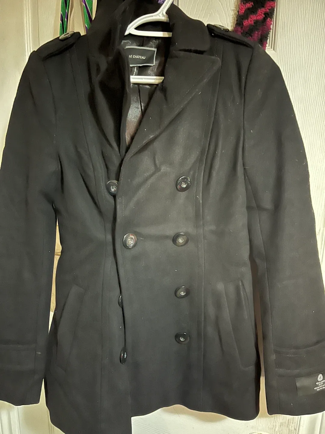 Le Chateau coat #Cleanout