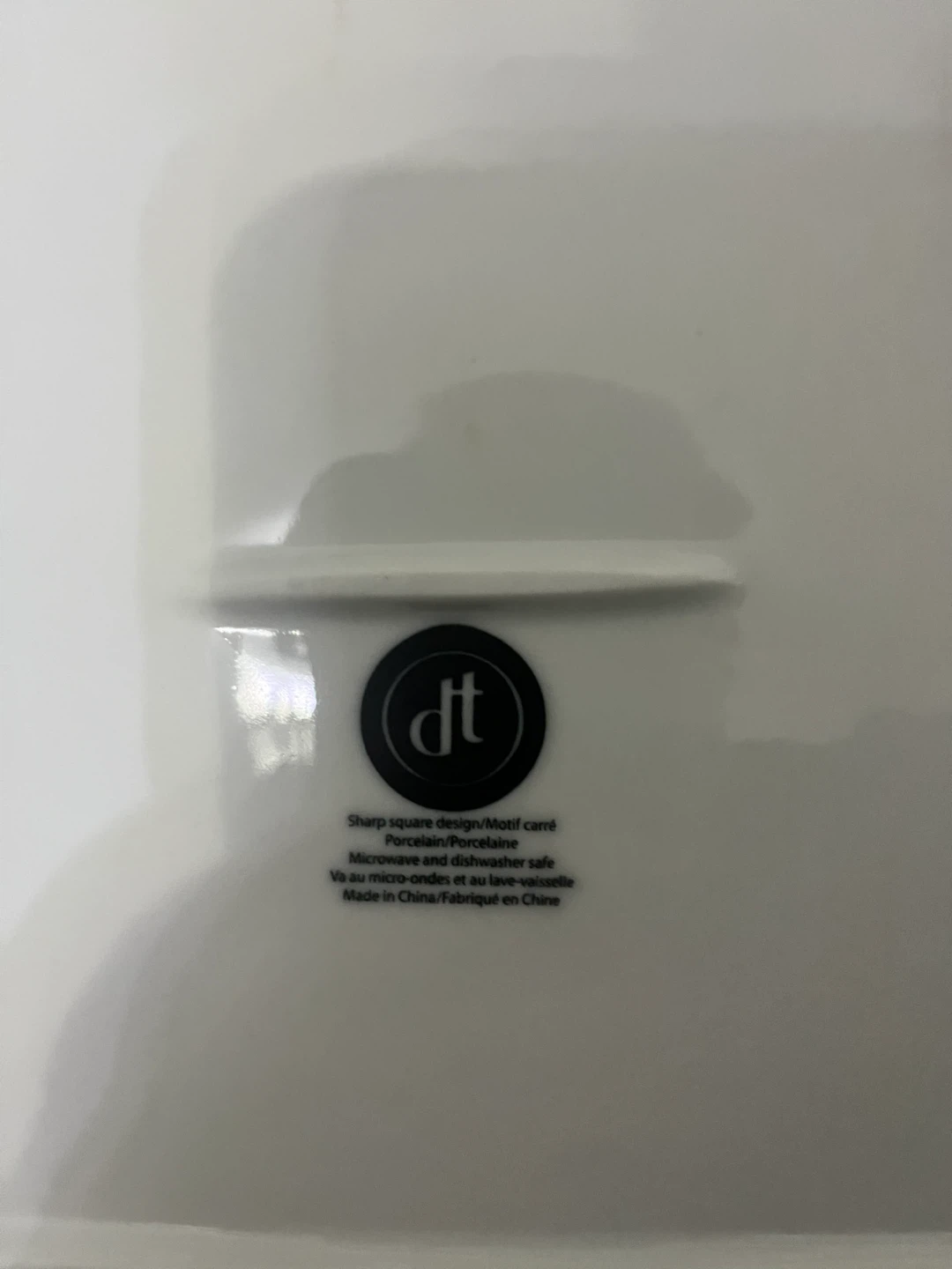 DT Sharp Square Design Plates (10)