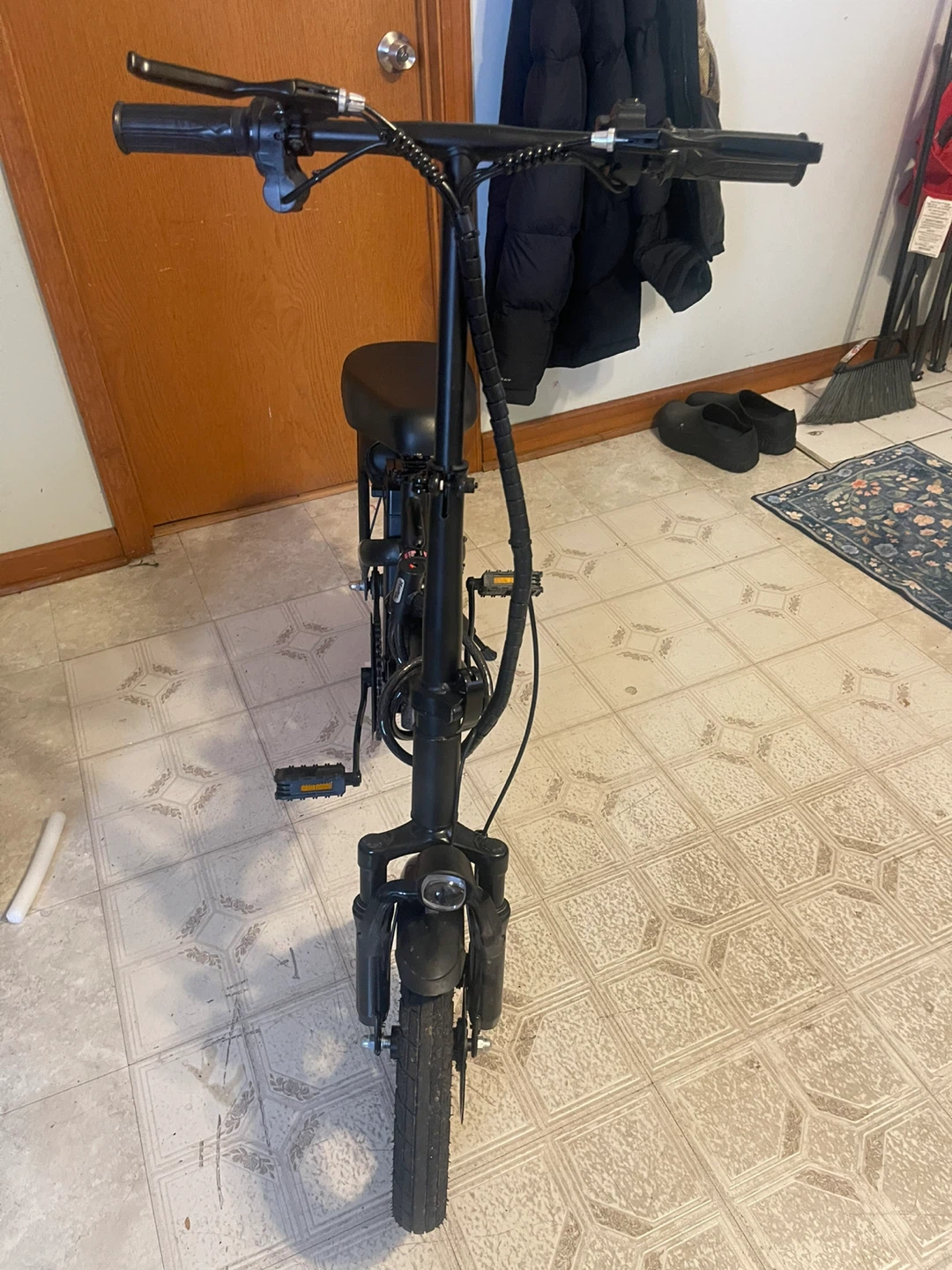 Aoeike Electric Folding Bike - Black - photo 4