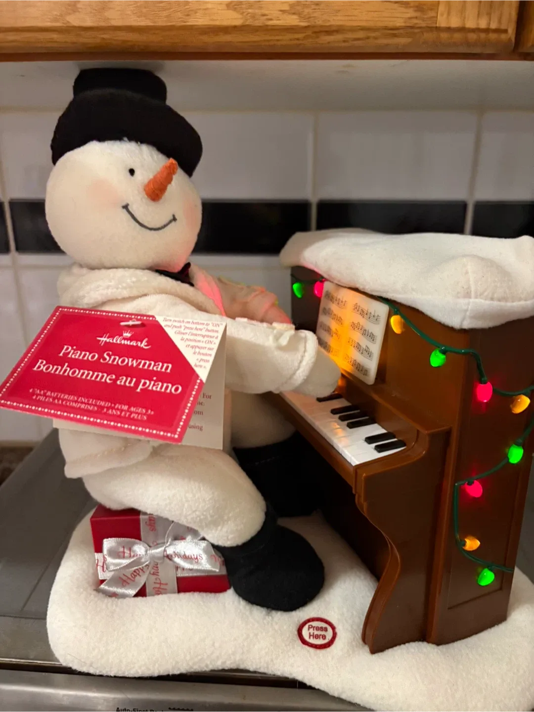 Hallmark Piano Snowman