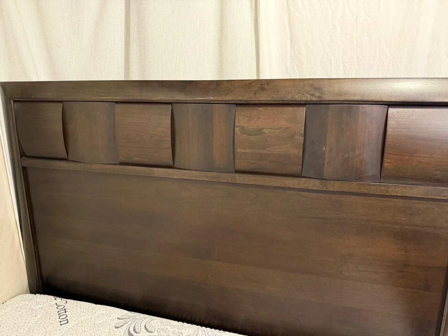 Bedroom Set - Dresser, Mirror, Bed Frame, Mattress image indicator(4)