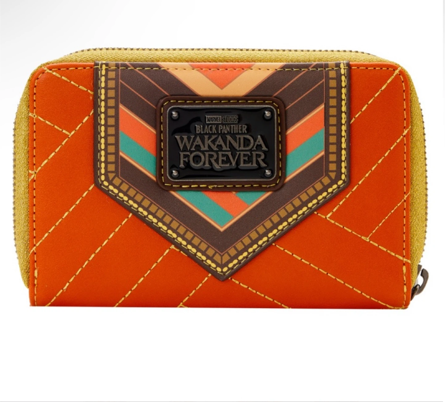 #Cleanout Loungefly Marvel Black Panther Zip Around Wallet - photo 2