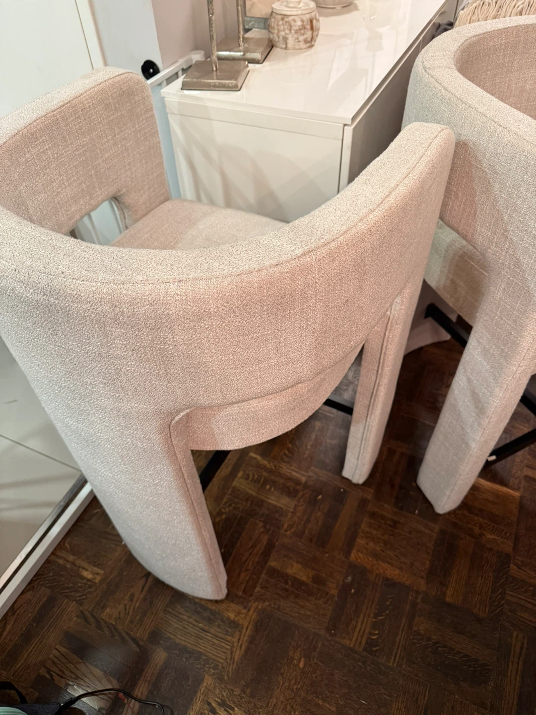 Modern Upholstered Dining Chairs - Set of 2 - photo 2