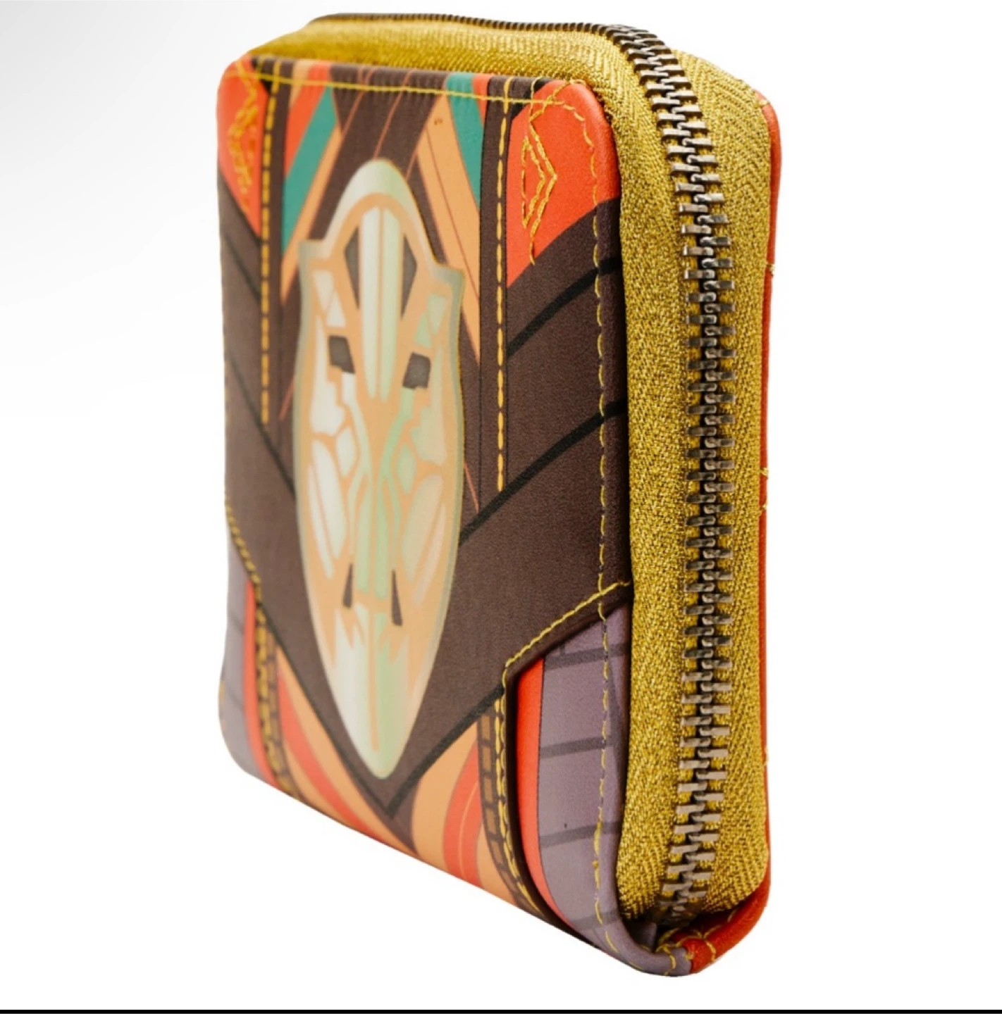 #Cleanout Loungefly Marvel Black Panther Zip Around Wallet - photo 4