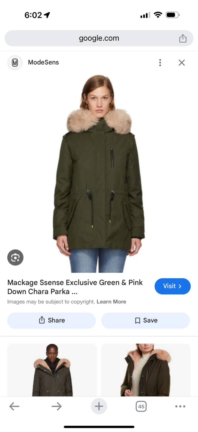 Mackage SSENSE Green & Pink Down Chara Parka - photo 2