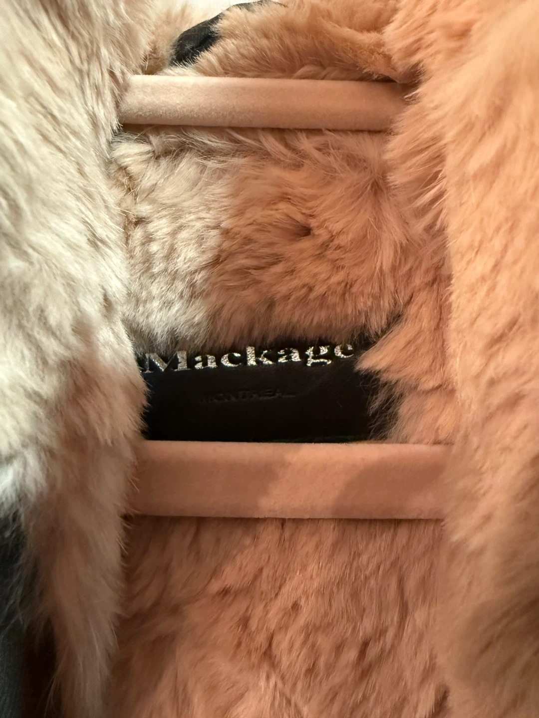 Mackage SSENSE Green & Pink Down Chara Parka - photo 3