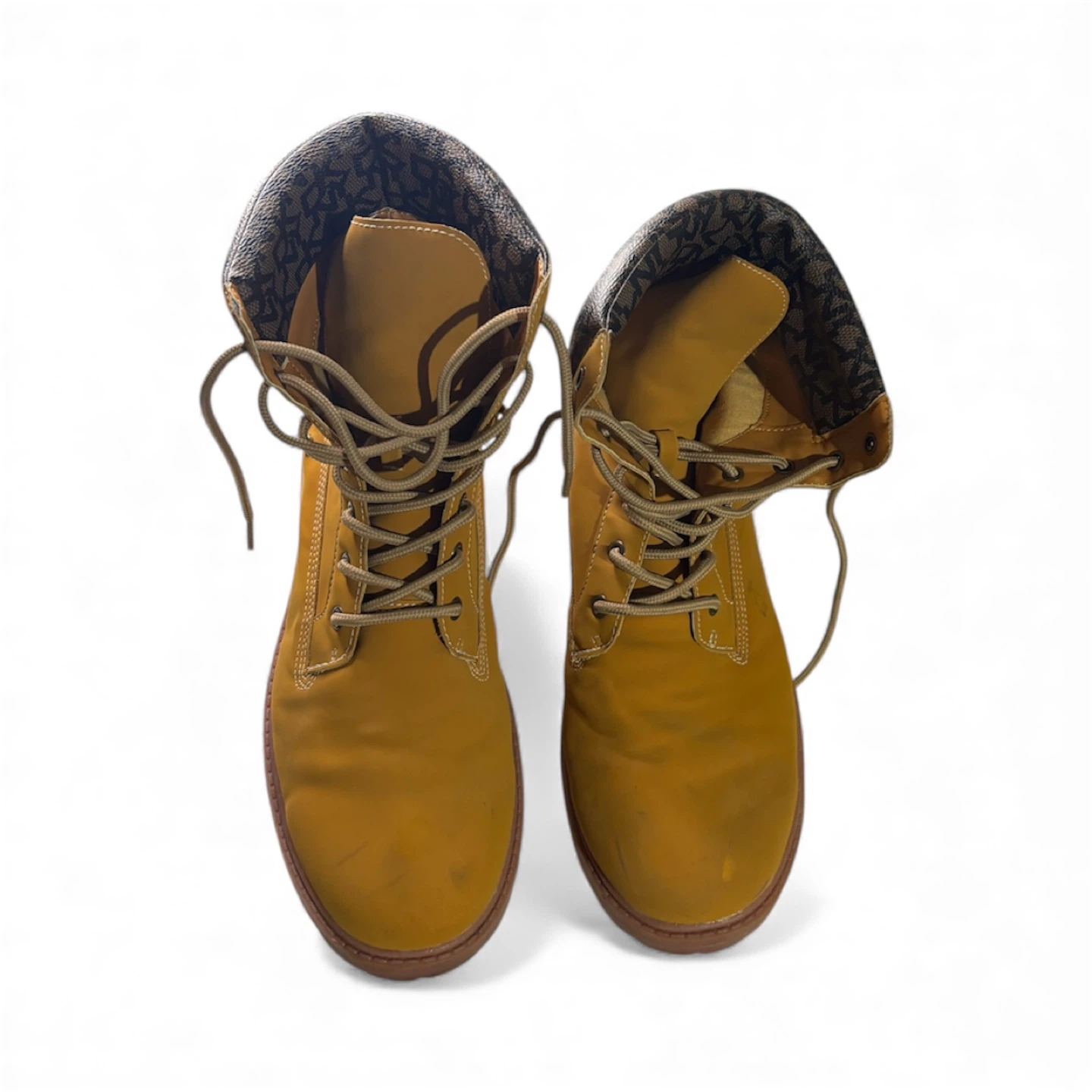 Men’s DKNY Brown/Tan Leather Ankle Boots