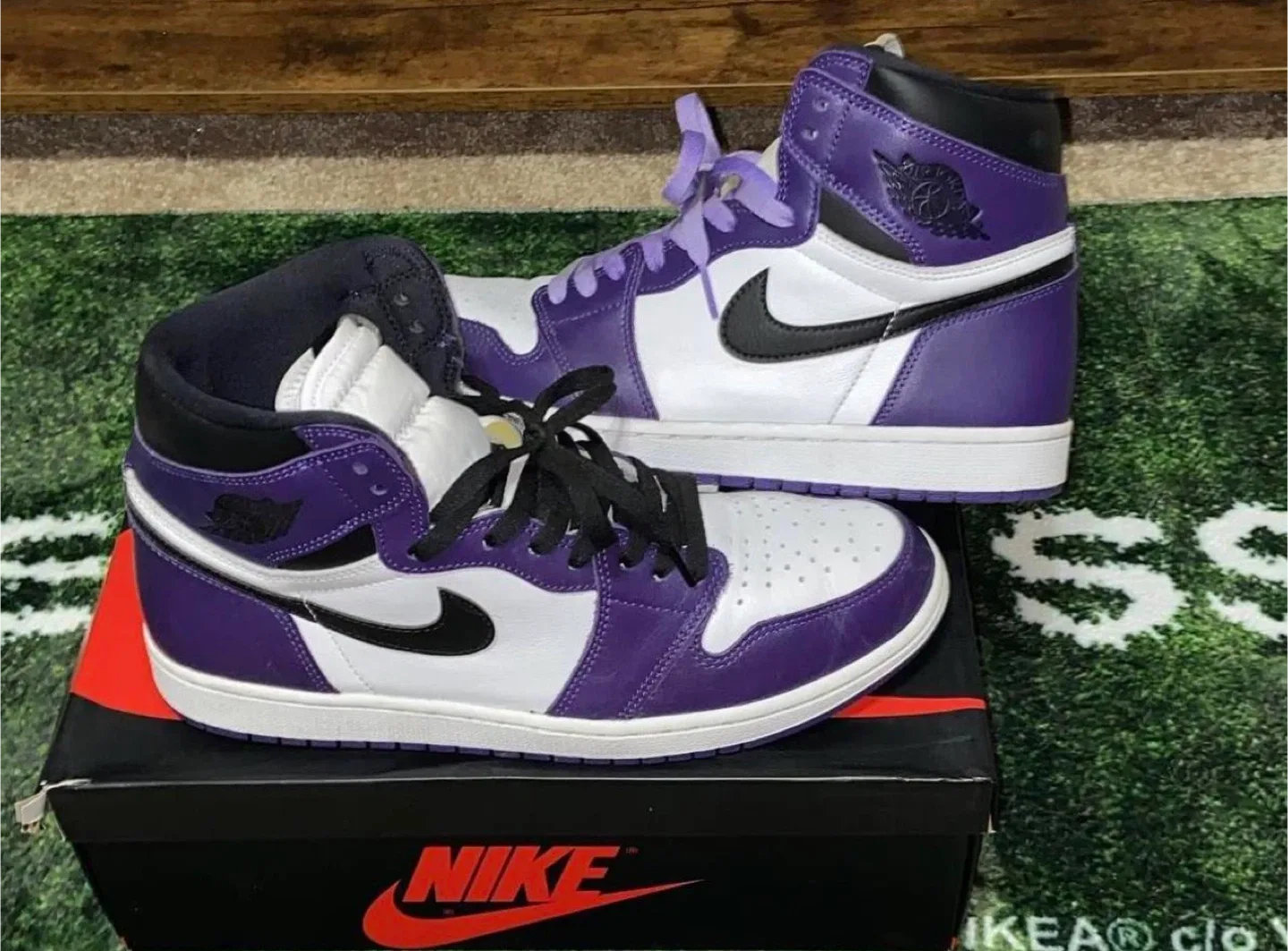 Nike Air Jordan 1 Retro High Court Purple