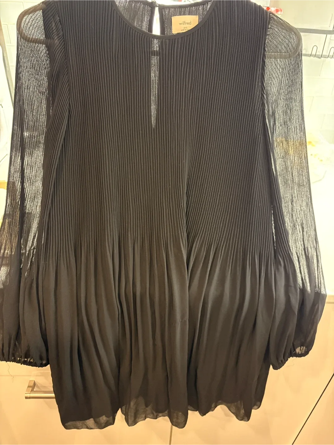 Wilfred Black Blouse - Size 2XS