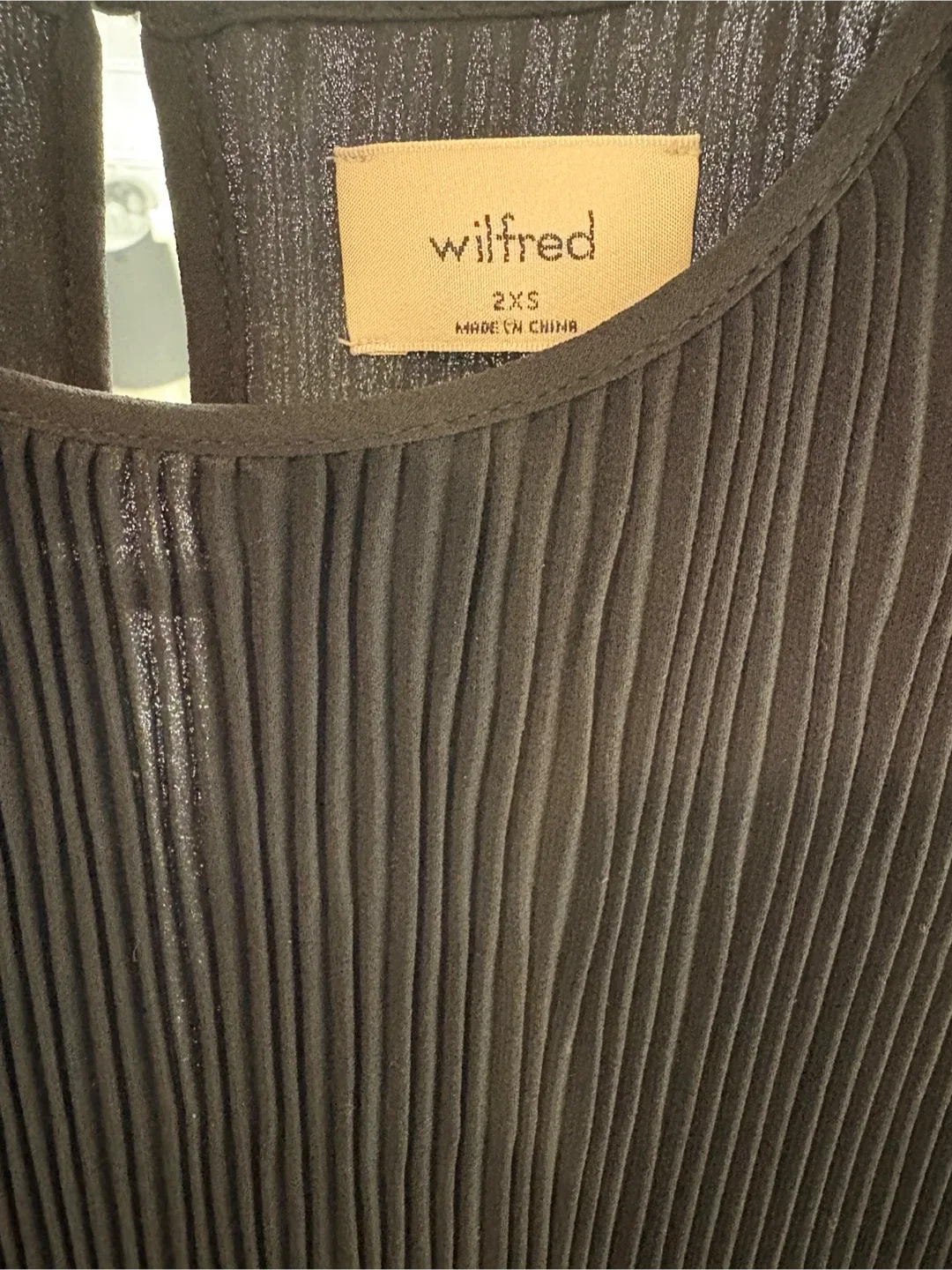 Wilfred Black Blouse - Size 2XS image indicator(2)