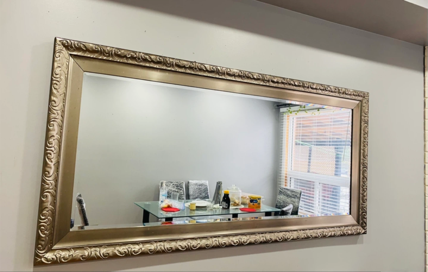 Ornate Framed Wall Mirror - photo 2